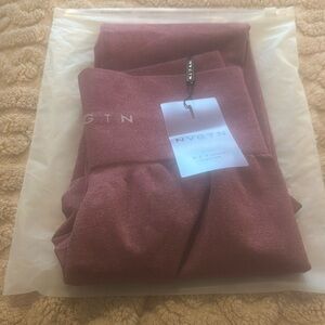 NVGTN Maroon seamless Leggings